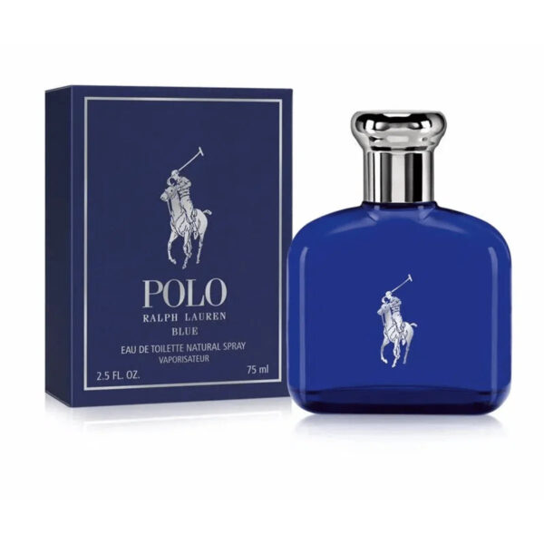 Ralph Lauren Polo Blue Eau de Toilette for Men – 2.5 oz