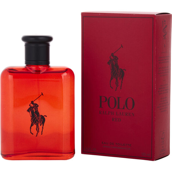 Ralph Lauren Polo Red Eau de Toilette for Men – 4.2 oz