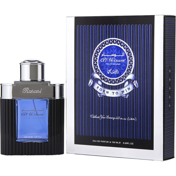 Rasasi Al Wisam Evening Eau de Parfum for Men – 3.3 oz