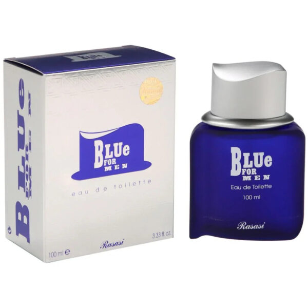 Rasasi Blue Eau de Toilette for Men – 3.33 oz