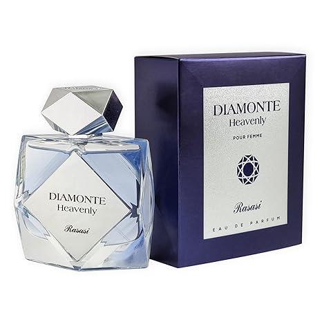 Rasasi Diamonte Heavenly Eau de Parfum for Women – 3.38 oz