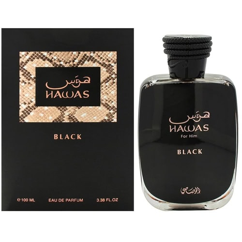 Rasasi Hawas Black Eau de Parfum Spray for Men