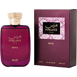 Rasasi Hawas Diva by Rasasi EAU DE PARFUM SPRAY 3.4 OZ for WOMEN