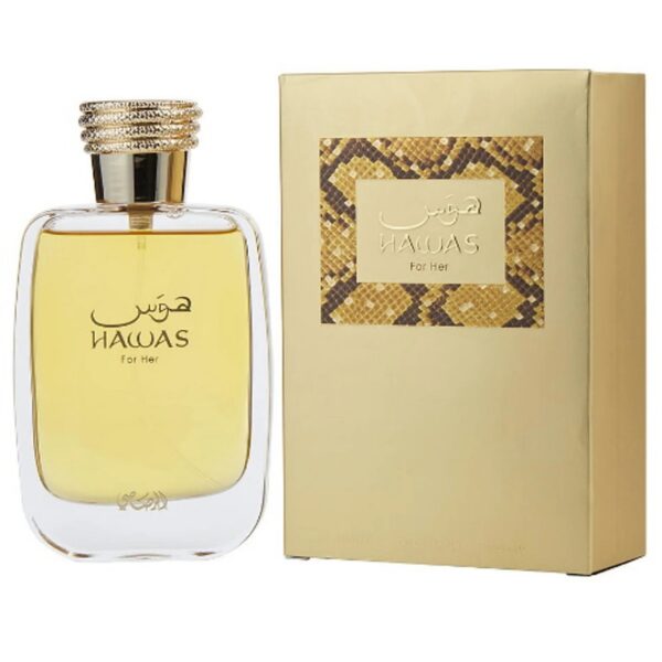 Rasasi Hawas Eau de Parfum for Women – 3.38 oz