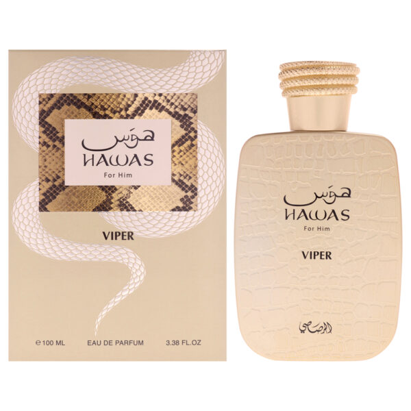 Rasasi Hawas Viper Eau de Parfum for Men – 3.4 oz