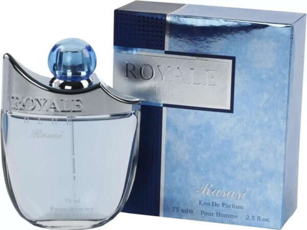 Rasasi Royale Blue Eau de Parfum for Men – 2.5 oz