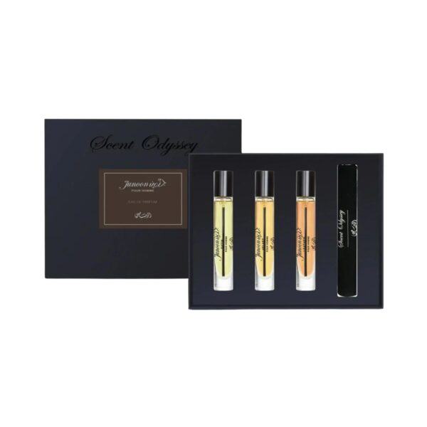 Rasasi Scent Odyssey Junoon Eau de Parfum for Men – 3 piece gift set