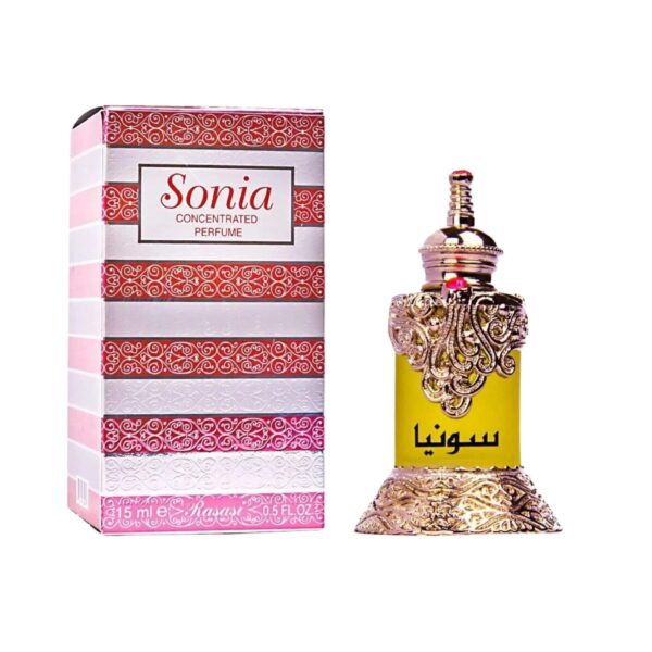 Rasasi Sonia Perfume Oil for Women – 0.5 oz