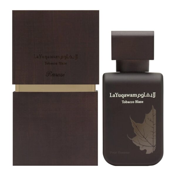 Rasasi La Yuqawam Tobacco Blaze Eau de Parfum for Men – 2.5 oz
