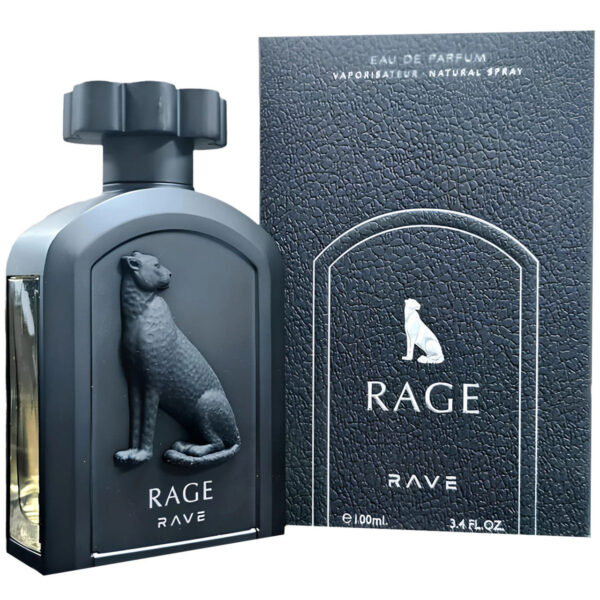 RAVE Rage Eau de Parfum for Unisex – 3.4 oz