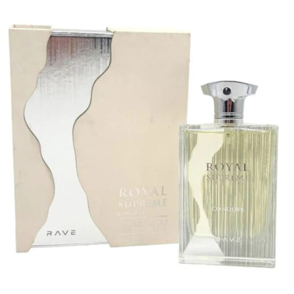 RAVE Royal Supreme Conquer Eau de Parfum for Men – 3.4 oz