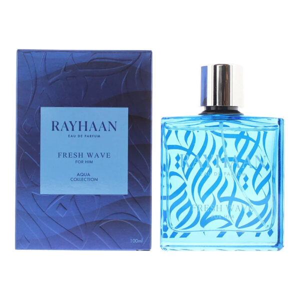 Rayhaan Perfumes Fresh Wave Eau de Parfum for Men – 3.4 oz