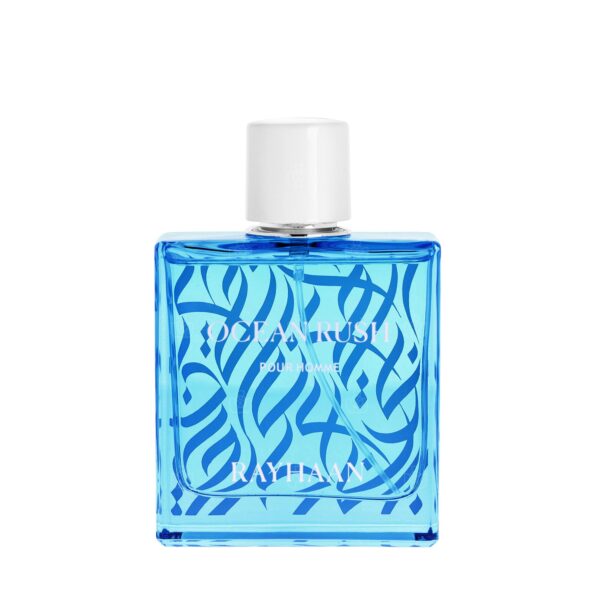 Rayhaan Perfumes Ocean Rush Eau de Parfum for Men – 3.4 oz