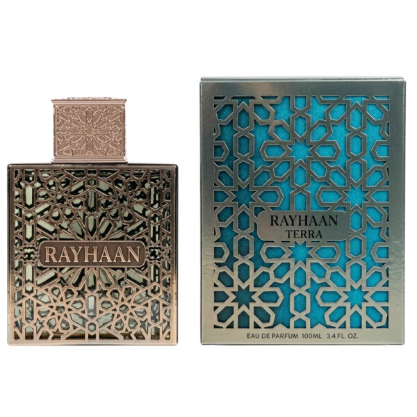 Rayhaan Terra Eau de Parfum for Men – 3.4 oz