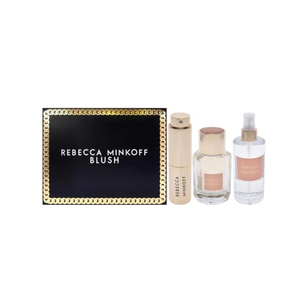 Rebecca Minkoff Blush 3 piece Eau de Parfum for Women – 3 piece gift set