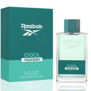 Reebok Cool Your Body Eau de Toilette for Men – 3.4 oz