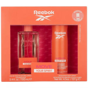 Reebok Move Your Spirit 2 piece Eau de Toilette for Women – 2 piece gift set