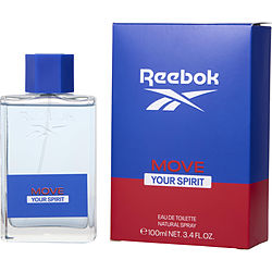 Reebok Move Your Spirit EDT Spray 3.4 OZ for Men