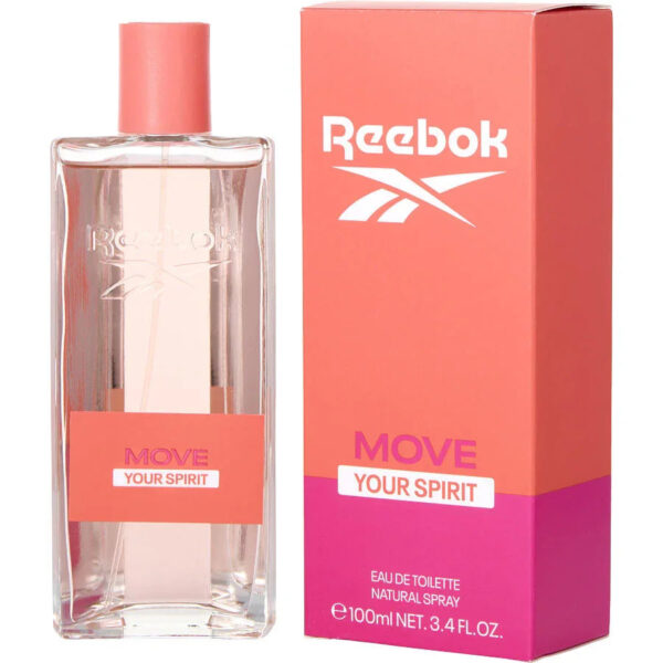 Reebok Move Your Spirit Eau de Toilette for Women – 3.4 oz