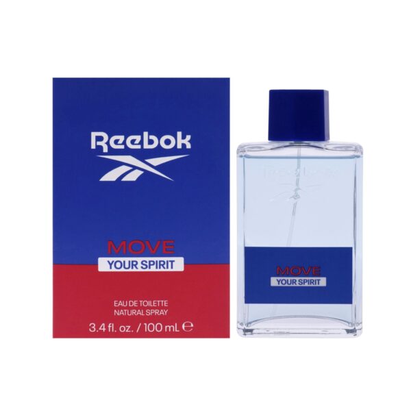 Reebok Move Your Spirit Eau de Toilette for Men – 3.4 oz