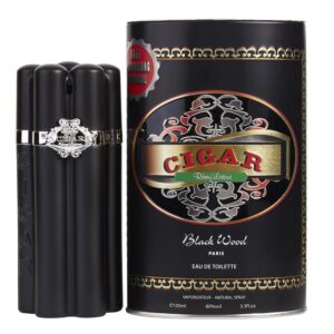 Remy Latour Cigar Black Wood Eau de Toilette for Men – 3.3 oz