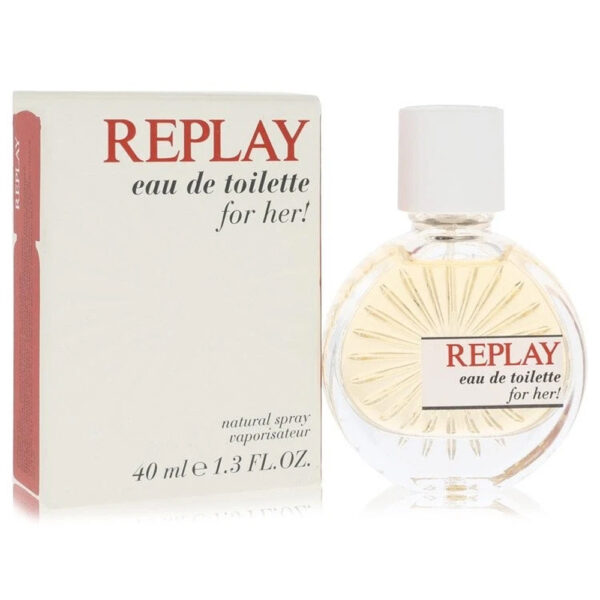 Replay Eau de Toilette for Her - 1.3oz Eau de Toilette for Women – 1.3 oz
