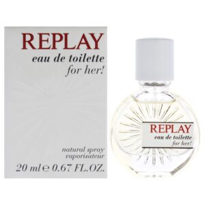 Replay Replay Eau de Toilette for Women – 0.67 oz