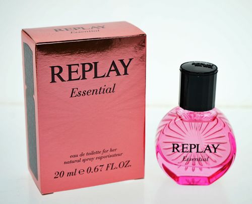 Replay Essential Eau de Toilette for Women – 0.67 oz
