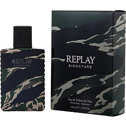 Replay Signature by Replay EDT SPRAY 3.4 OZ for MEN