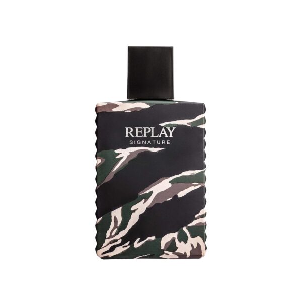Replay Signature For Man Eau de Toilette for Men – 3.4 oz