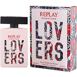 Replay Signature Lovers EDT Spray 3.4 oz for Women