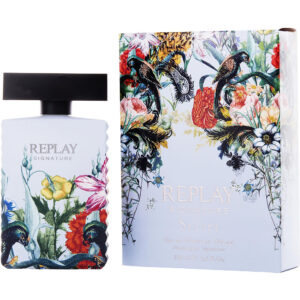 Replay Signature Secret Eau de Toilette for Women – 3.4 oz