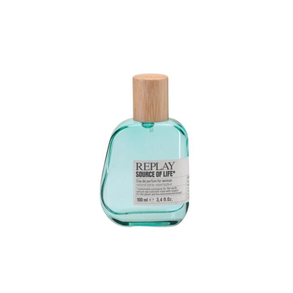 Replay Source Of Life Eau de Parfum for Women – 3.4 oz