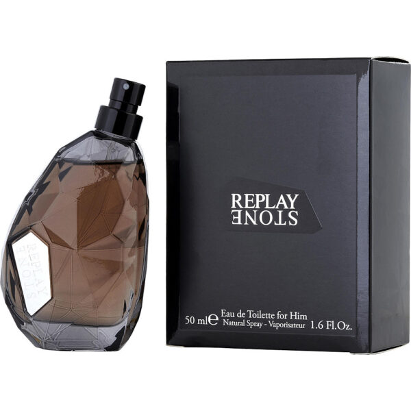Replay Stone Eau de Toilette for Men – 1.7 oz