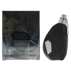 Replay Stone Supernova Eau de Toilette for Men – 1.7 oz