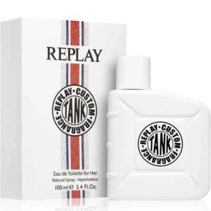 Replay Tank Custom Eau de Toilette for Women – 3.4 oz