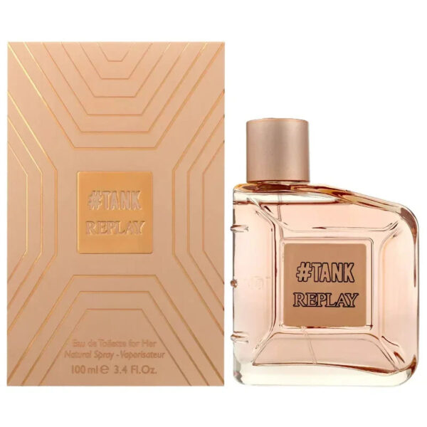 Replay #Tank Eau de Toilette for Women – 3.4 oz