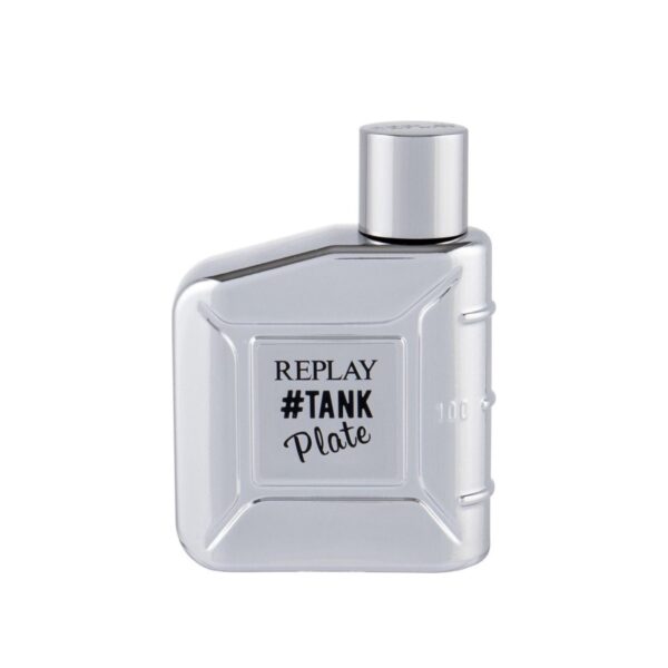 Replay #Tank Plate Eau de Toilette for Men – 3.4 oz
