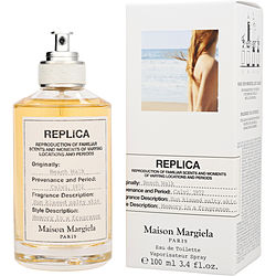 Replica Beach Walk by Maison Margiela EDT Refillable Spray 3.4 oz