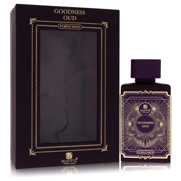 Riiffs Goodness Oud Purple Waveeau De Parfum for Men – 3.4 oz