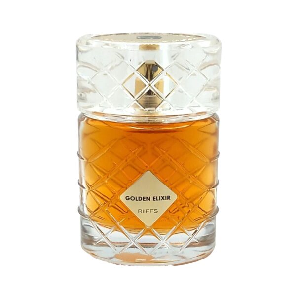 Riiffs Parfums Golden Elixir Extrait de Parfum for Unisex – 3.4 oz