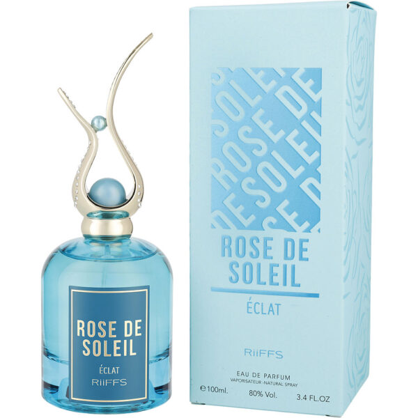 Riiffs Rose De Soleil Eclat Eau de Parfum for Women – 3.4 oz