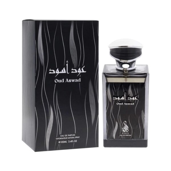 Risala Oud Aswad Eau de Parfum for Unisex – 3.4 oz