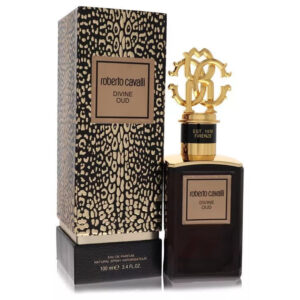 Roberto Cavalli Divine Oud Eau de Parfum for Unisex – 3.4 oz