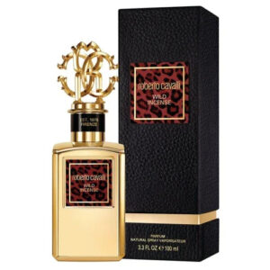 Roberto Cavalli Gold Collection Wild Incense Parfum for Unisex – 3.3 oz