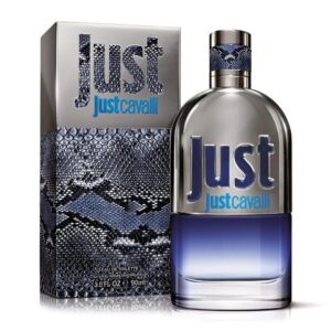 Roberto Cavalli Just Cavalli Eau de Toilette for Men – 3.0 oz