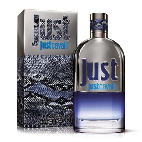 Roberto Cavalli Just Cavalli Eau de Toilette for Men – 3.0 oz