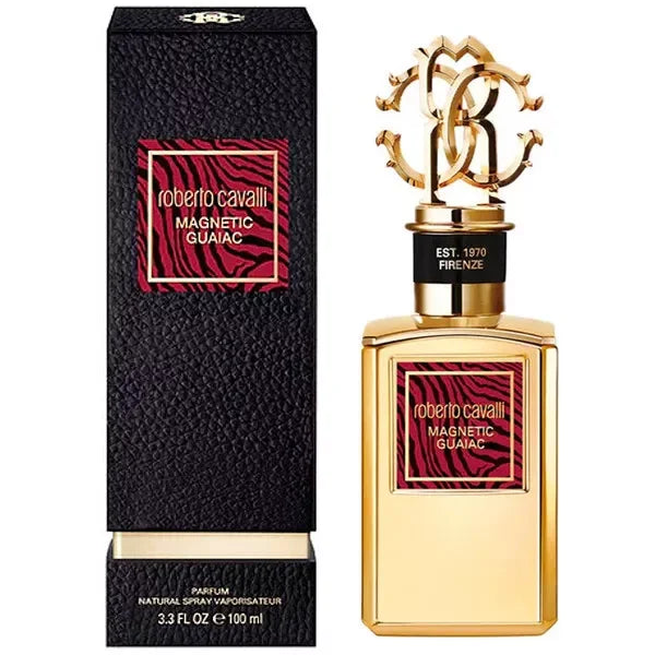 Roberto Cavalli Magnetic Guaiac Parfum for Unisex – 3.4 oz