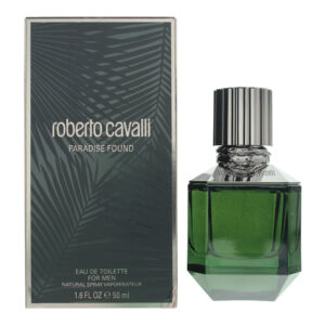 Roberto Cavalli Paradise Found Eau de Toilette for Men – 1.6 oz
