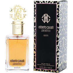 Roberto Cavalli Paradiso Assoluto EAU DE PARFUM SPRAY 2.5 OZ for WOMEN